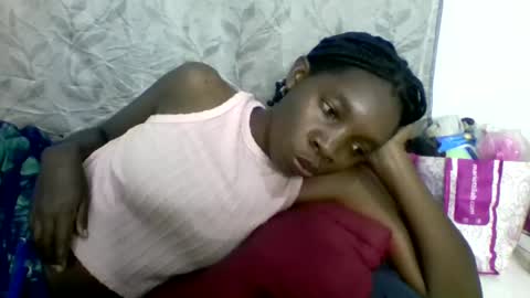 Snapshot of afronubians_ chatting on February 2025 02:37:01 PM pink and josphen online show from February 2025 02:37:01 PM