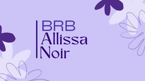 Snapshot of allissa_noir chatting on July 2026 03:44:01 AM Allissa online show from July 2026 03:44:01 AM