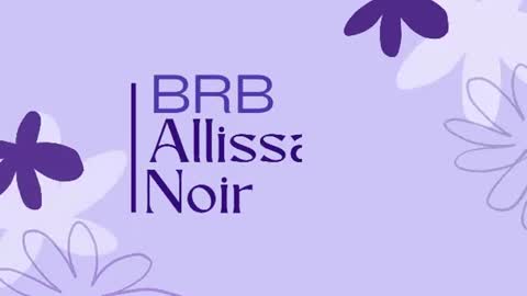 Snapshot of allissa_noir chatting on July 2026 02:39:01 AM Allissa online show from July 2026 02:39:01 AM