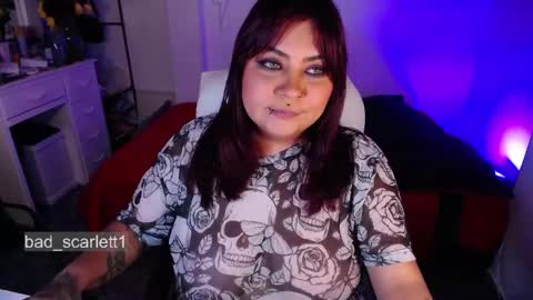 Snapshot of bad_scarlett1 chatting on June 2026 01:33:01 AM Scarlett online show from June 2026 01:33:01 AM