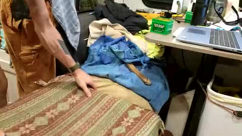 Steve... aka SkinnieDippin aka TimberTramp online show from April 2026 05:45:02 AM