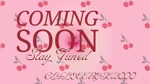 ChloeeRose online show from July 2026 08:30:02 AM
