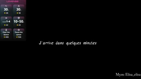 Elisa online show from April 2026 06:20:01 PM