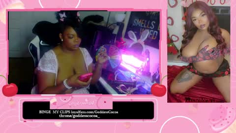 Snapshot of goddesscocoaa chatting on April 2026 11:02:01 PM Goddess Cocoa online show from April 2026 11:02:01 PM