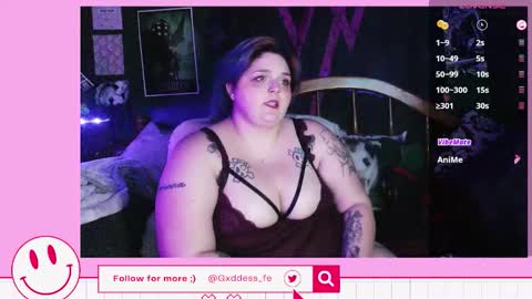 Goddess Fe online show from January 2025 12:22:02 AM