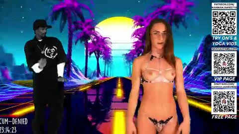 Hannah James online show from April 2026 04:04:01 PM