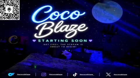 Snapshot of itscocoblaze chatting on June 2026 03:55:01 AM CoCo Blaze online show from June 2026 03:55:01 AM