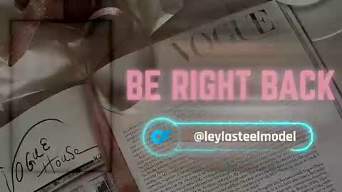 Snapshot of leyla_steel chatting on June 2026 05:02:02 PM INSTA leylasteel model online show from June 2026 05:02:02 PM
