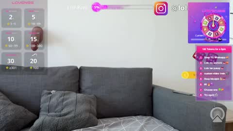 LolaJustForYou online show from May 2026 01:32:02 PM