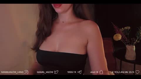Snapshot of mamiemeow chatting on July 2026 09:46:01 AM Your Miss Alice online show from July 2026 09:46:01 AM
