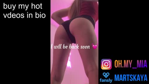 Mia Martskaya online show from June 2026 11:47:01 AM