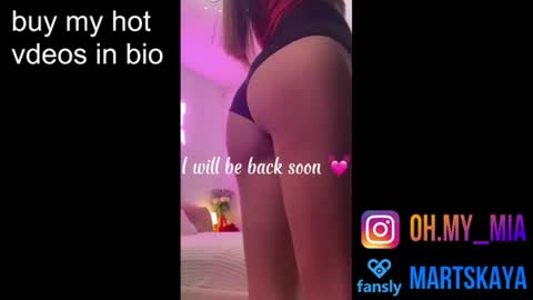 Mia Martskaya online show from June 2026 10:01:01 AM