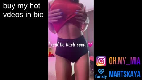 Mia Martskaya online show from July 2026 08:27:02 AM