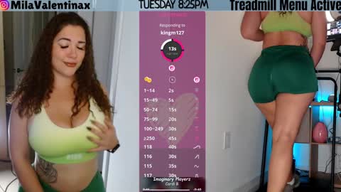 Mila Valentina online show from March 2026 12:25:01 AM