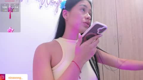 Snapshot of ninawong_ chatting on February 2026 07:19:02 PM Nina online show from February 2026 07:19:02 PM