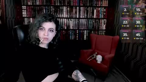 Snapshot of noellegothicshadow chatting on July 2026 12:50:02 AM Elly online show from July 2026 12:50:02 AM