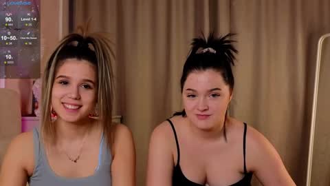 Snapshot of phyllisheart chatting on January 2025 03:14:02 PM Lora black and Lili blonde welcome you here online show from January 2025 03:14:02 PM