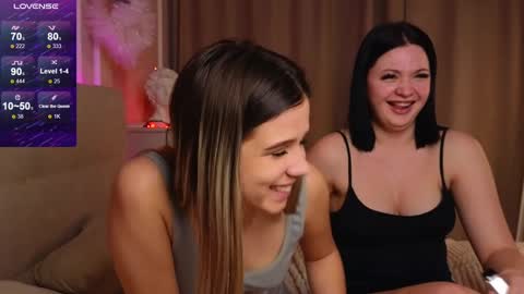 Snapshot of phyllisheart chatting on January 2025 03:14:02 PM Lora black and Lili blonde welcome you here online show from January 2025 03:14:02 PM