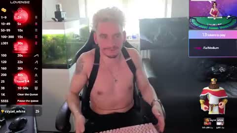 Rayzel White online show from June 2026 12:36:01 PM