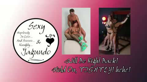 Snapshot of sexyandjagundo chatting on June 2026 07:17:01 PM Sexy Jagundo online show from June 2026 07:17:01 PM