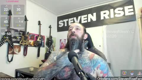 StevenRiseNYC online show from April 2026 11:46:02 PM