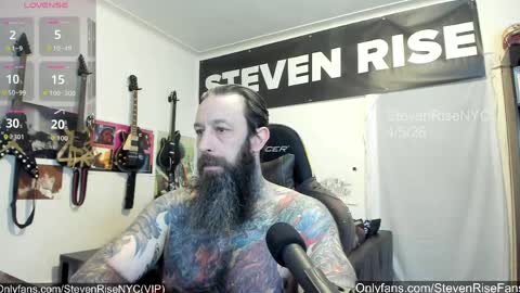 StevenRiseNYC online show from April 2026 12:35:01 PM