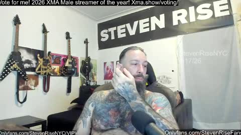 StevenRiseNYC online show from April 2026 11:53:02 AM