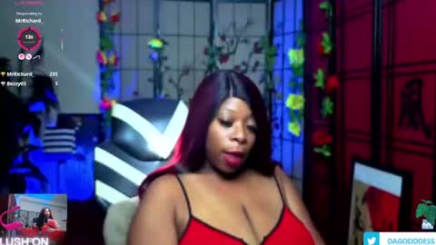 DaGodddess online show from July 2026 08:26:01 PM