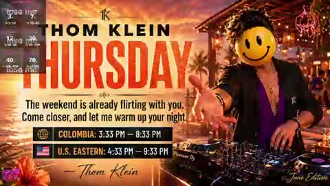 Snapshot of thomklein chatting on June 2026 08:40:01 PM Thom Klein online show from June 2026 08:40:01 PM