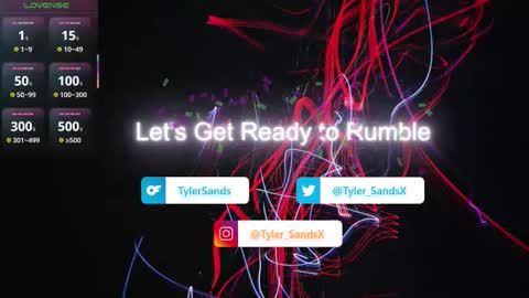 Tyler Sands online show from December 2025 02:34:01 PM