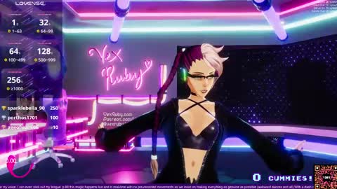 Vex Ruby online show from April 2026 12:30:02 AM