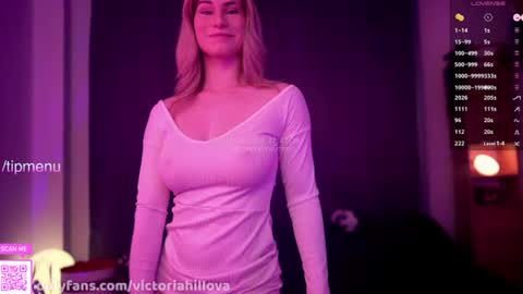 Snapshot of victoriahillova chatting on June 2026 08:12:02 PM Victoria Hillova online show from June 2026 08:12:02 PM