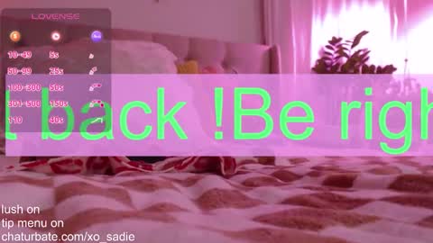 Xo Sadie online show from February 2026 04:21:01 AM