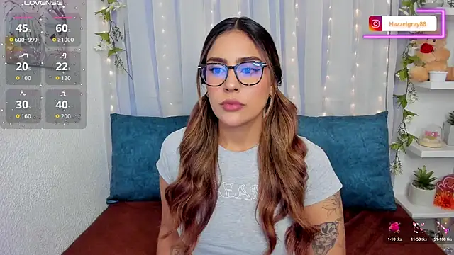 HazzelGray online show from March 2026 01:44:02 PM