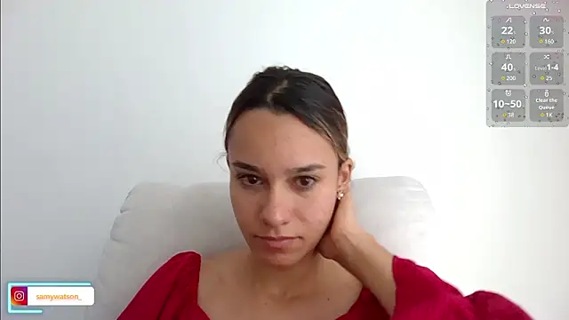 SamanthaWatson online show from March 2026 12:45:02 PM