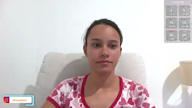 Snapshot of SamanthaWatson chatting on June 2026 12:35:01 AM SamanthaWatson online show from June 2026 12:35:01 AM