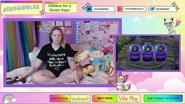 nerdgibbler online show from July 2026 11:18:01 AM