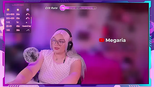 Snapshot of MegariaB chatting on April 2026 04:30:01 AM MegariaB online show from April 2026 04:30:01 AM