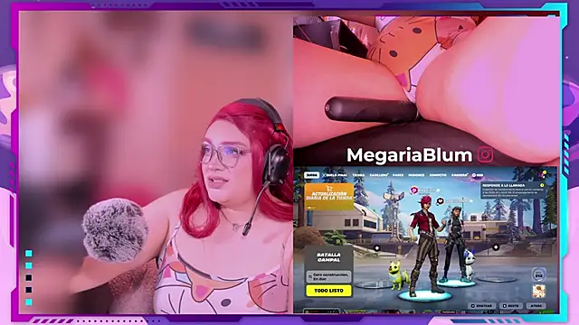 Snapshot of MegariaB chatting on May 2026 05:03:02 AM MegariaB online show from May 2026 05:03:02 AM