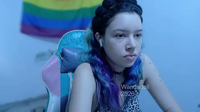 Snapshot of WandaDoll chatting on June 2026 12:22:01 PM WandaDoll online show from June 2026 12:22:01 PM
