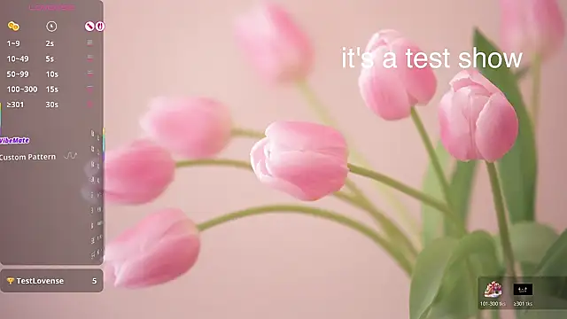 Lovensetest online show from March 2026 08:29:02 AM