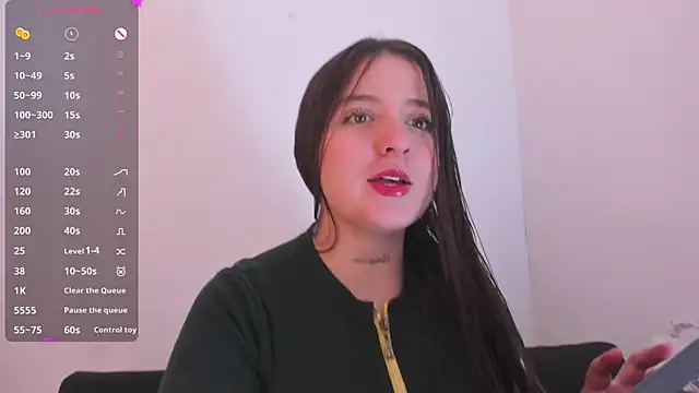 Sabrina Lennox online show from July 2026 08:51:02 PM