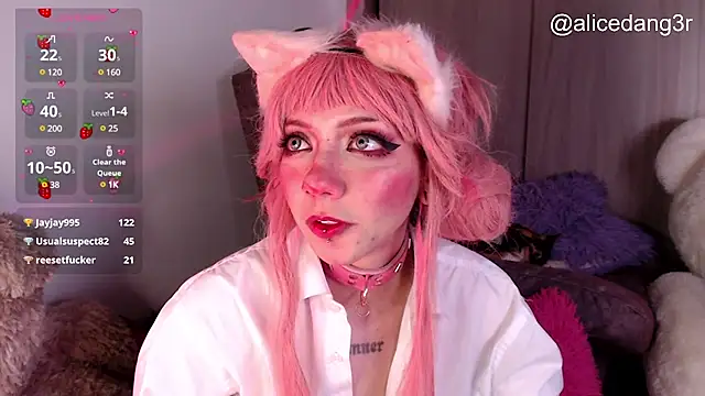 Snapshot of Alicedangerrr chatting on March 2025 08:53:01 AM Alicedangerrr online show from March 2025 08:53:01 AM