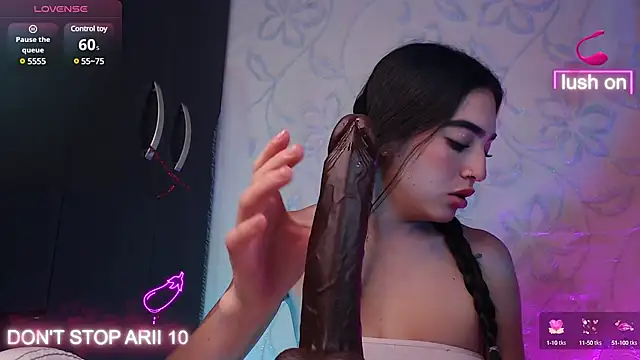 Arii vega  online show from January 2025 11:13:02 PM