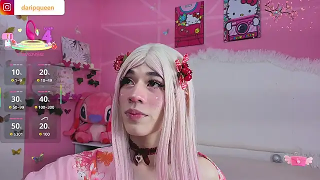 DaripQueen online show from December 2025 02:00:02 PM