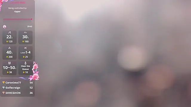 Oriana braom online show from December 2025 07:20:01 PM