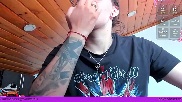 Darkness jones  online show from April 2026 08:42:01 PM