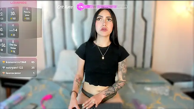 Amelia lorenz online show from January 2025 01:00:02 PM