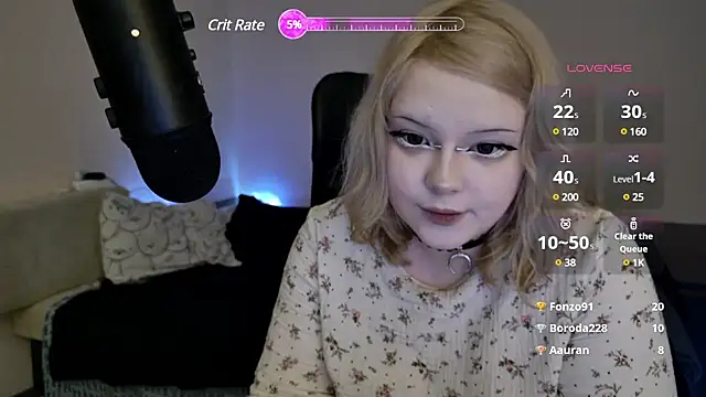 Electro doll online show from March 2025 08:22:01 PM