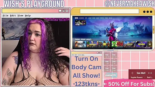 nevermakeawish online show from April 2026 11:14:02 AM